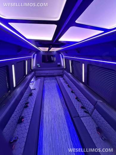 2026LGE Coachworks Ford F550 "Signature Series" Party Limo Bus with Air Ride - Limo Bus for Sale in North East, PA - Photo 9