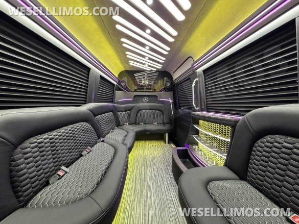 2025 Mercedes-Benz 12 Passenger Limo Sprinter for Sale in Springfield, MO - Main Photo