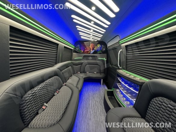 2025 Mercedes-Benz 12 Passenger Limo Sprinter for Sale in Springfield, MO - Photo 2