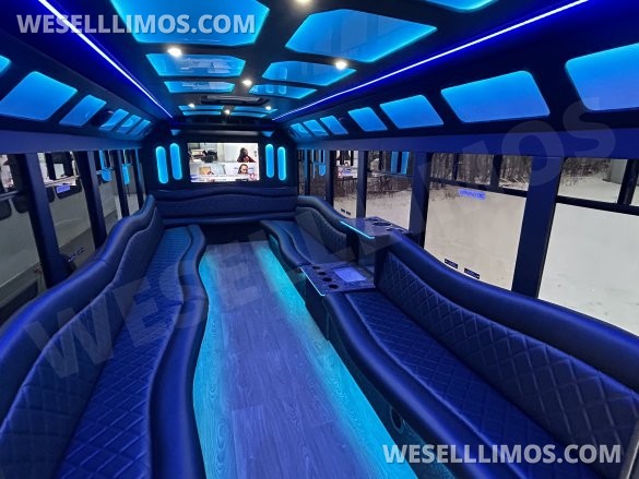 2015 Ford F-550 Limo Bus for Sale in Fraser, MI - Photo 2