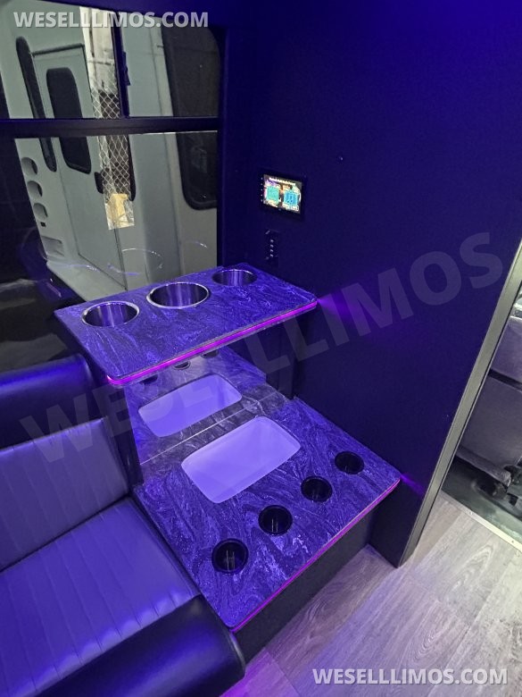 2014 Ford F450 Limo Bus for Sale in fraser, MI - Photo 3