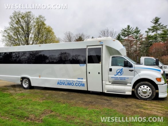 2011 Ford F650 Executive Shuttle for Sale in Swanzey, NH - Main Photo