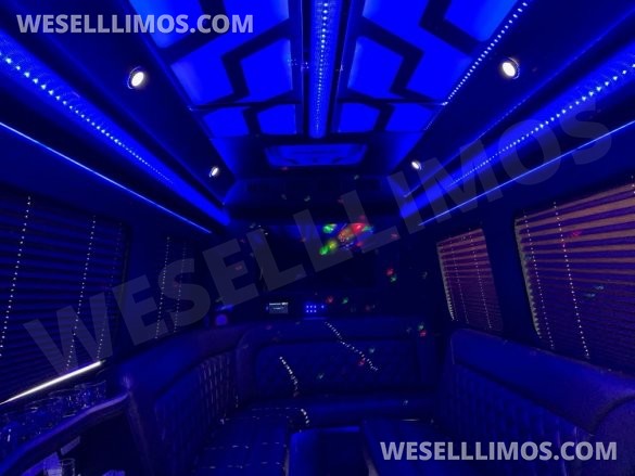 2022 Mercedes-Benz 3500 170ext Limo Bus for Sale in Visalia, CA - Photo 3