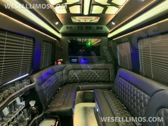 2022 Mercedes-Benz 3500 170ext Limo Bus for Sale in Visalia, CA - Main Photo