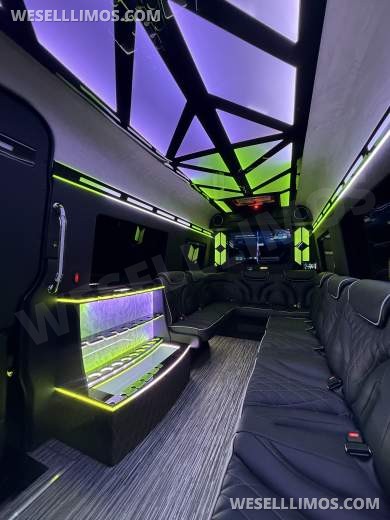 White Mercedes-Benz Sprinter 170ext Limo Style - Sprinter for Sale in Springfield, MO - Photo 13