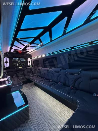 More Than Luxury - A custom Light show on wheels 14 Passenger - Sprinter for Sale in Springfield, MO - Photo 10