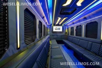LGE Coachworks High Level Limo Bus - New LED lighting package - Limo Bus for Sale in North East, PA - Photo 11