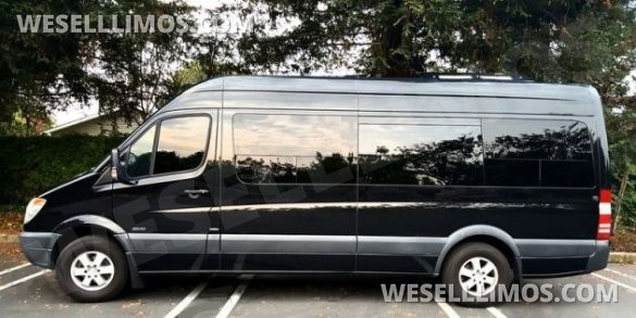 2012 Mercedes-Benz 2500 Diesel High-Roof 170" WB 13-Passenger Executive / Family Transport Sprinter for Sale in Santa Clara, CA - Photo 2