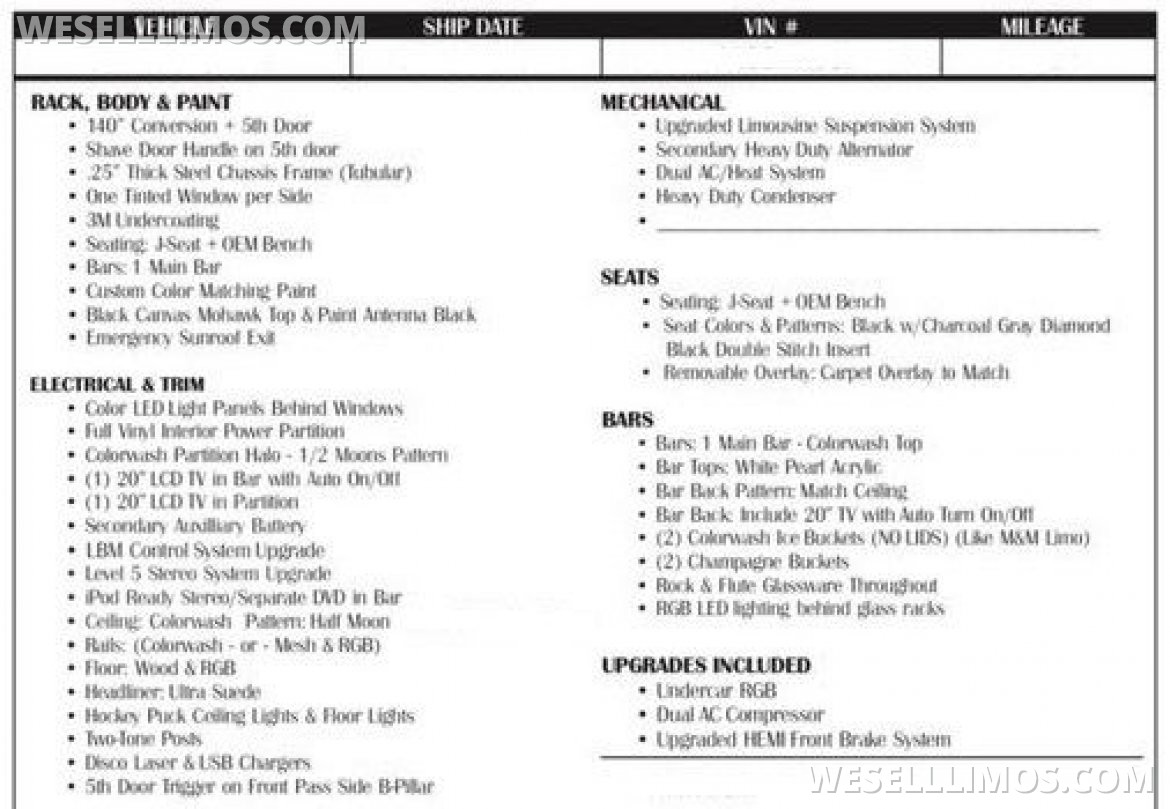 Limousine for Sale in San Francisco, CA - Photo 2