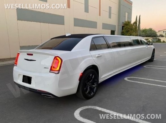 2023 Chrysler 300L •Custom Designed• White Tuxedo 12-Passenger Limousine for Sale in San Francisco, CA - Photo 3