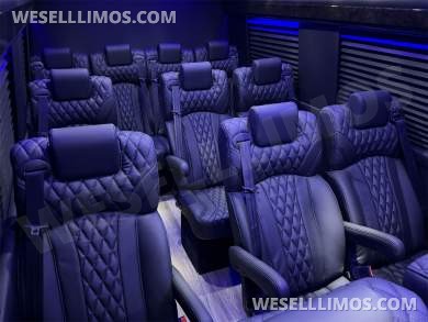2024 15 Passenger Executive Shuttle Minibus Large Leg Room Auto Elite 3 Story Trunk MB Sprinter - Sprinter for Sale in Elkhart, IN - Photo 15