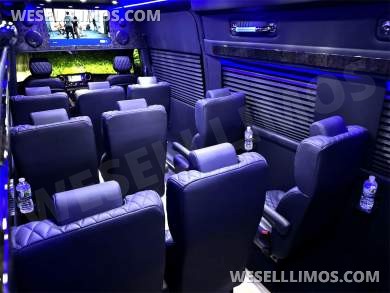 2024 15 Passenger Executive Shuttle Minibus Large Leg Room Auto Elite 3 Story Trunk MB Sprinter - Sprinter for Sale in Elkhart, IN - Photo 22