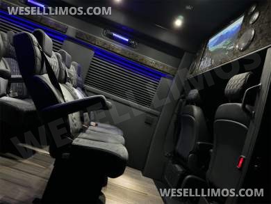 2024 15 Passenger Executive Shuttle Minibus Large Leg Room Auto Elite 3 Story Trunk MB Sprinter - Sprinter for Sale in Elkhart, IN - Photo 23