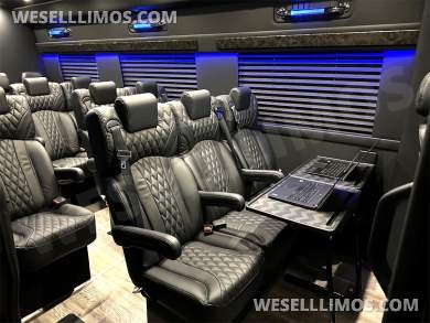 2024 15 Passenger Executive Shuttle Minibus Large Leg Room Auto Elite 3 Story Trunk MB Sprinter - Sprinter for Sale in Elkhart, IN - Photo 25