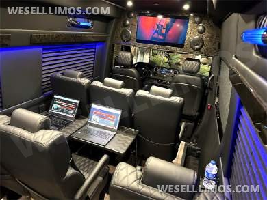 2024 15 Passenger Executive Shuttle Minibus Large Leg Room Auto Elite 3 Story Trunk MB Sprinter - Sprinter for Sale in Elkhart, IN - Photo 26