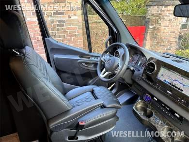 2024 15 Passenger Executive Shuttle Minibus Large Leg Room Auto Elite 3 Story Trunk MB Sprinter - Sprinter for Sale in Elkhart, IN - Photo 28