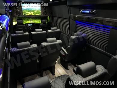 2024 15 Passenger Executive Shuttle Minibus Large Leg Room Auto Elite 3 Story Trunk MB Sprinter - Sprinter for Sale in Elkhart, IN - Photo 31