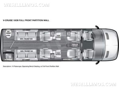 2026 OGV Luxury Coach V-Cruise 10OB Full Wall Partition Sprinter - Sprinter for Sale in Baton Rouge, LA - Photo 24