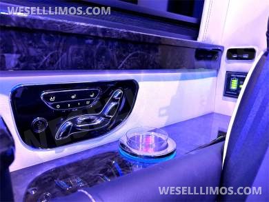 2023 AWD Matte Black Maybach Trim Leather Heat/Cool/Massage Seats Limo Auto Elite MB Sprinter - Sprinter for Sale in Elkhart, IN - Photo 11