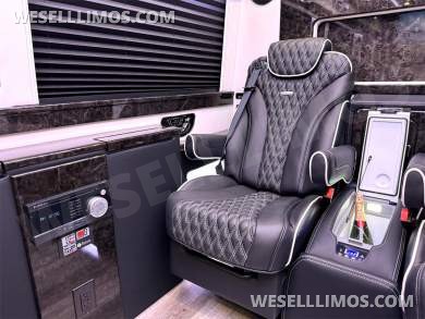 2023 AWD Matte Black Maybach Trim Leather Heat/Cool/Massage Seats Limo Auto Elite MB Sprinter - Sprinter for Sale in Elkhart, IN - Photo 22