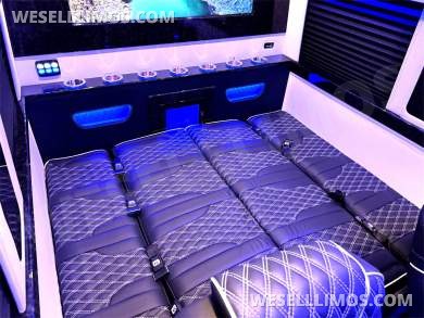 2023 AWD Matte Black Maybach Trim Leather Heat/Cool/Massage Seats Limo Auto Elite MB Sprinter - Sprinter for Sale in Elkhart, IN - Photo 31