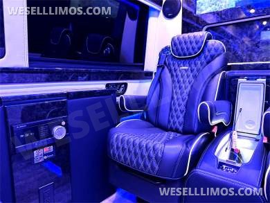 2023 AWD Matte Black Maybach Trim Leather Heat/Cool/Massage Seats Limo Auto Elite MB Sprinter - Sprinter for Sale in Elkhart, IN - Photo 33