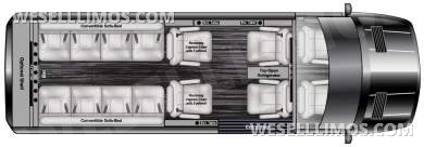 2023 AWD Matte Black Maybach Trim Leather Heat/Cool/Massage Seats Limo Auto Elite MB Sprinter - Sprinter for Sale in Elkhart, IN - Photo 38