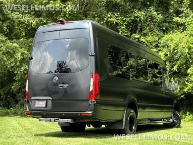 2023 AWD Matte Black Maybach Trim Leather Heat/Cool/Massage Seats Limo Auto Elite MB Sprinter - Sprinter for Sale in Elkhart, IN - Photo 42