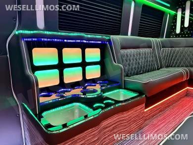 2025 Global Motor Coach Mercedes-Benz Sprinter 3500 - Double J Seat Model Limo Bus - Limo Bus for Sale in Erie, PA - Photo 5