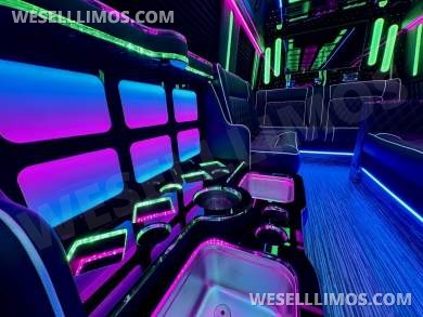 2025 Global Motor Coach Mercedes-Benz Sprinter 3500 - 4 Bench Model Limo Bus - Limo Bus for Sale in Erie, PA - Photo 7