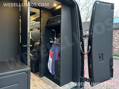 2024 Road Jet Limousine 9 Passenger with Removable Bathroom Auto Elite Mercedes-Benz Sprinter - Sprinter for Sale in Elkhart, IN - Photo 9