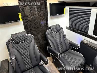 2024 Road Jet Limousine 9 Passenger with Removable Bathroom Auto Elite Mercedes-Benz Sprinter - Sprinter for Sale in Elkhart, IN - Photo 20