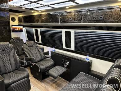 2024 Road Jet Limousine 9 Passenger with Removable Bathroom Auto Elite Mercedes-Benz Sprinter - Sprinter for Sale in Elkhart, IN - Photo 21