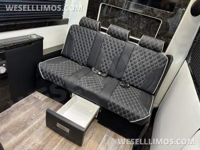 2024 Road Jet Limousine 9 Passenger with Removable Bathroom Auto Elite Mercedes-Benz Sprinter - Sprinter for Sale in Elkhart, IN - Photo 25