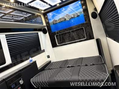 2024 Road Jet Limousine 9 Passenger with Removable Bathroom Auto Elite Mercedes-Benz Sprinter - Sprinter for Sale in Elkhart, IN - Photo 28