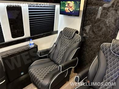 2024 Road Jet Limousine 9 Passenger with Removable Bathroom Auto Elite Mercedes-Benz Sprinter - Sprinter for Sale in Elkhart, IN - Photo 33