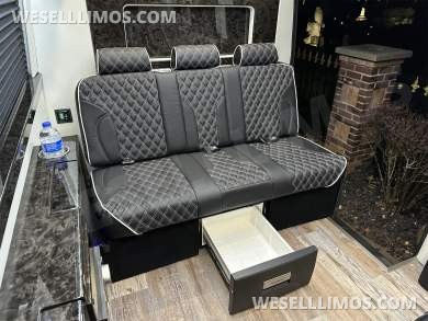 2024 Road Jet Limousine 9 Passenger with Removable Bathroom Auto Elite Mercedes-Benz Sprinter - Sprinter for Sale in Elkhart, IN - Photo 41