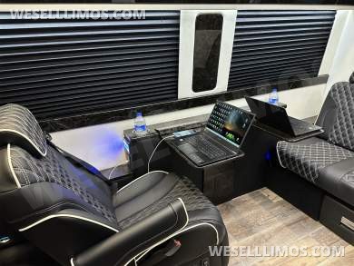 2024 Road Jet Limousine 9 Passenger with Removable Bathroom Auto Elite Mercedes-Benz Sprinter - Sprinter for Sale in Elkhart, IN - Photo 43