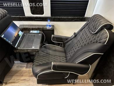 2024 Road Jet Limousine 9 Passenger with Removable Bathroom Auto Elite Mercedes-Benz Sprinter - Sprinter for Sale in Elkhart, IN - Photo 49