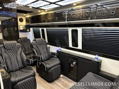 2024 Road Jet Limousine 9 Passenger with Removable Bathroom Auto Elite Mercedes-Benz Sprinter - Sprinter for Sale in Elkhart, IN - Photo 53
