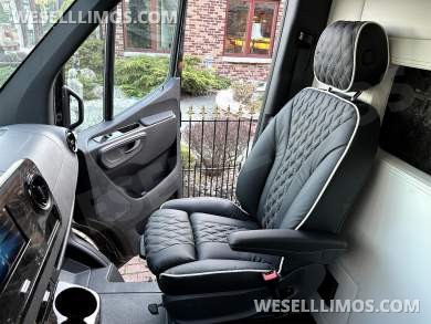 2024 Road Jet Limousine 9 Passenger with Removable Bathroom Auto Elite Mercedes-Benz Sprinter - Sprinter for Sale in Elkhart, IN - Photo 62
