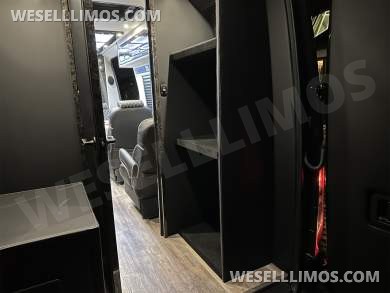 2024 Road Jet Limousine 9 Passenger with Removable Bathroom Auto Elite Mercedes-Benz Sprinter - Sprinter for Sale in Elkhart, IN - Photo 63
