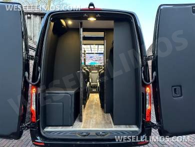 2024 Road Jet Limousine 9 Passenger with Removable Bathroom Auto Elite Mercedes-Benz Sprinter - Sprinter for Sale in Elkhart, IN - Photo 64