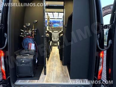 2024 Road Jet Limousine 9 Passenger with Removable Bathroom Auto Elite Mercedes-Benz Sprinter - Sprinter for Sale in Elkhart, IN - Photo 68