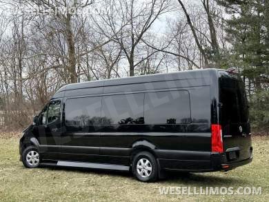 2024 Road Jet Limousine 9 Passenger with Removable Bathroom Auto Elite Mercedes-Benz Sprinter - Sprinter for Sale in Elkhart, IN - Photo 76