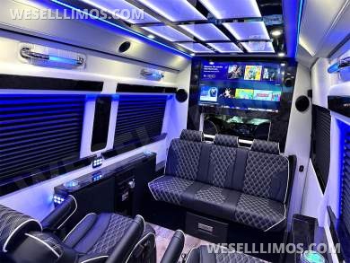 2024 AMG Elegance Trim Road Liner Limousine 15 Passenger Auto Elite Mercedes-Benz Sprinter - Sprinter for Sale in Elkhart, IN - Photo 15
