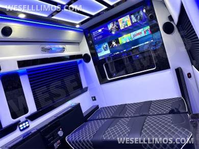 2024 AMG Elegance Trim Road Liner Limousine 15 Passenger Auto Elite Mercedes-Benz Sprinter - Sprinter for Sale in Elkhart, IN - Photo 21