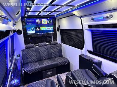2024 AMG Elegance Trim Road Liner Limousine 15 Passenger Auto Elite Mercedes-Benz Sprinter - Sprinter for Sale in Elkhart, IN - Photo 23
