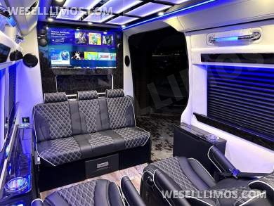 2024 AMG Elegance Trim Road Liner Limousine 15 Passenger Auto Elite Mercedes-Benz Sprinter - Sprinter for Sale in Elkhart, IN - Photo 28