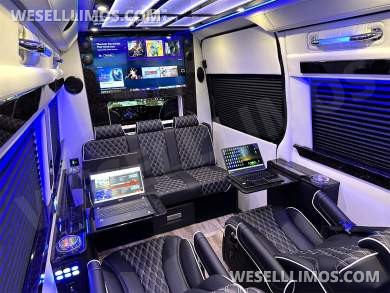 2024 AMG Elegance Trim Road Liner Limousine 15 Passenger Auto Elite Mercedes-Benz Sprinter - Sprinter for Sale in Elkhart, IN - Photo 29